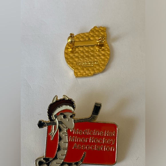 Medicine Hat Pins from 1980s - Picture 8 of 9